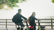 Gyeon-u accompanies Seong-ah to school (Image via Instagram/@tvn_drama)